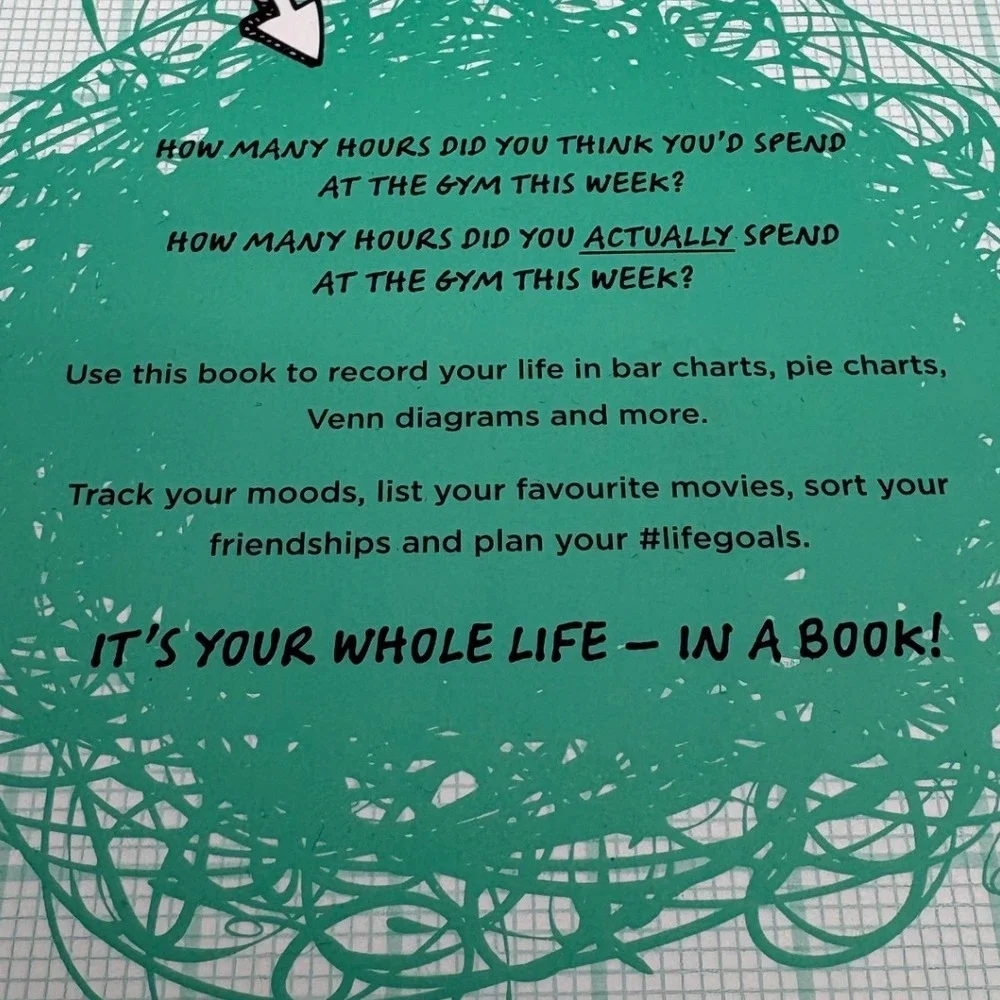 My Life in Diagrams Charts Graphs to‎ Track Your Busy Life Portico Book Journal